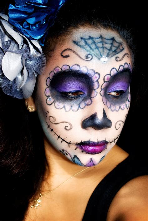 candy skull makeup